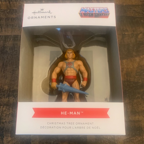 Hallmark Masters of the Universe He-Man Christmas Holiday Ornament 2022 New - Picture 1 of 4